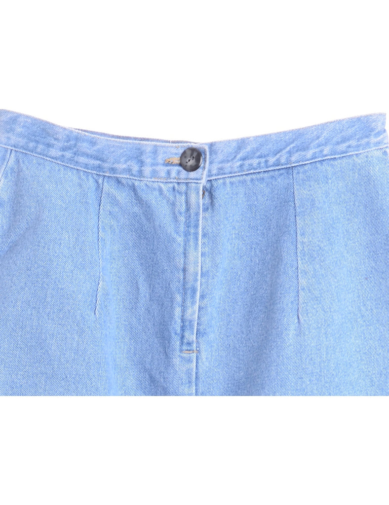 Beyond Retro Label Label Short Denim Skirt