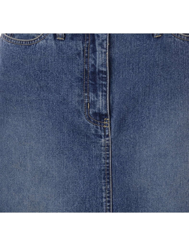 Beyond Retro Label Label Short Denim Skirt