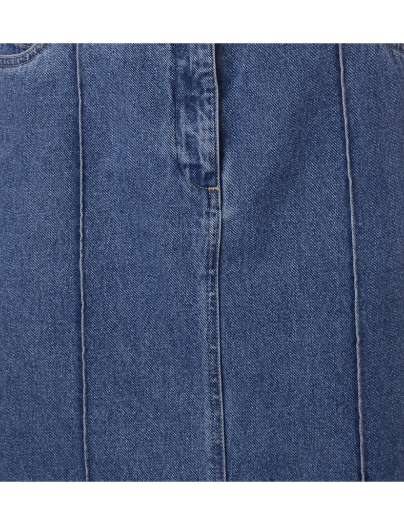Beyond Retro Label Label Short Denim Skirt