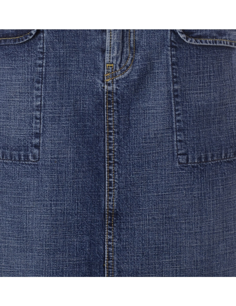 Beyond Retro Label Label Short Denim Skirt