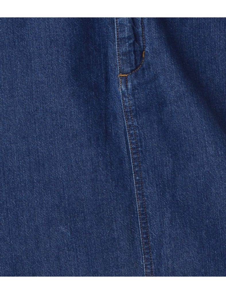 Beyond Retro Label Label Short Denim Skirt