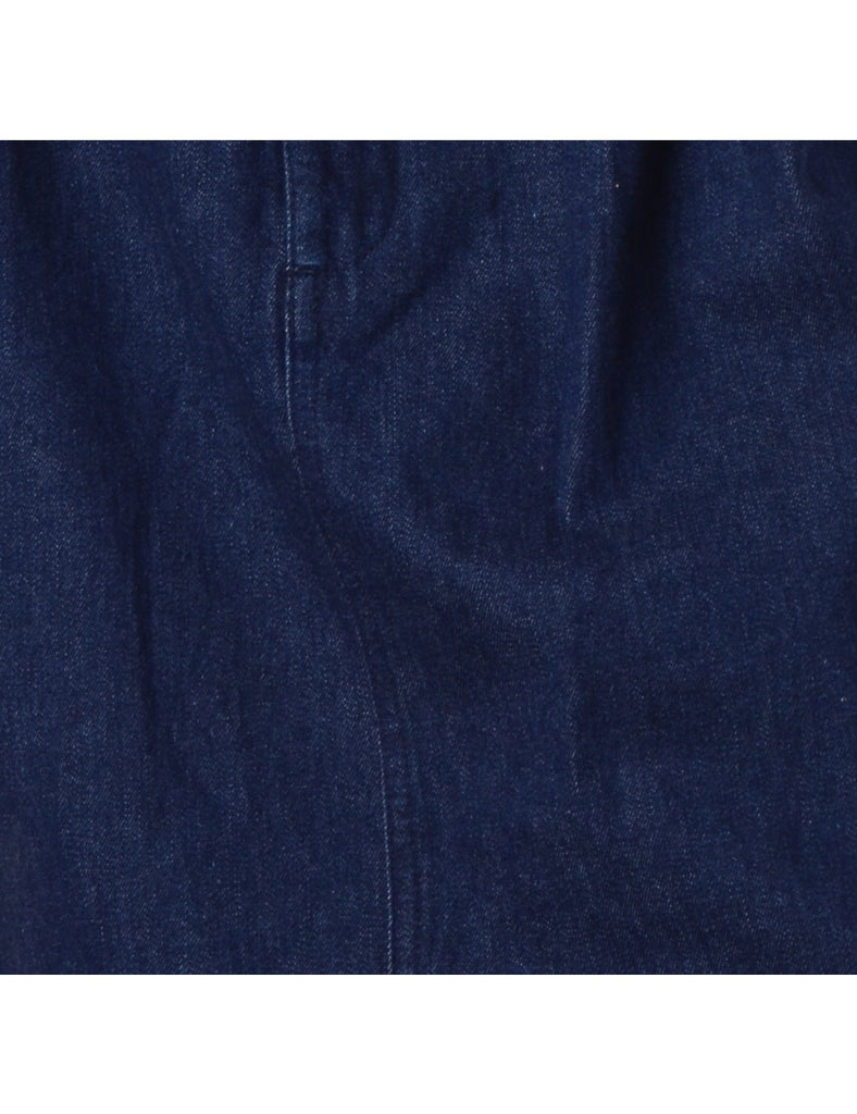 Beyond Retro Label Label Short Denim Skirt