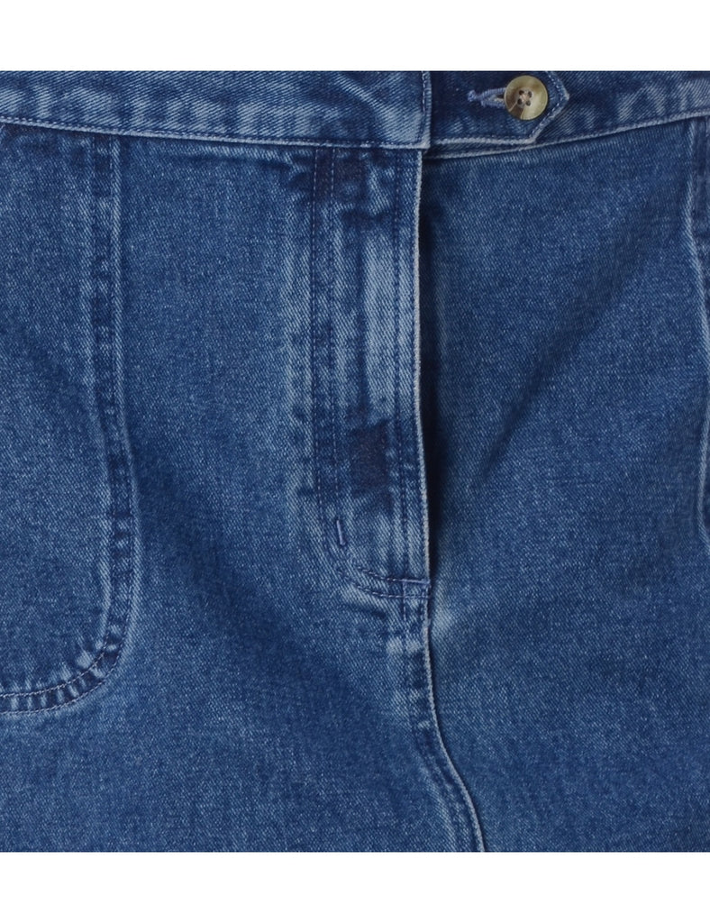 Beyond Retro Label Label Short Denim Skirt