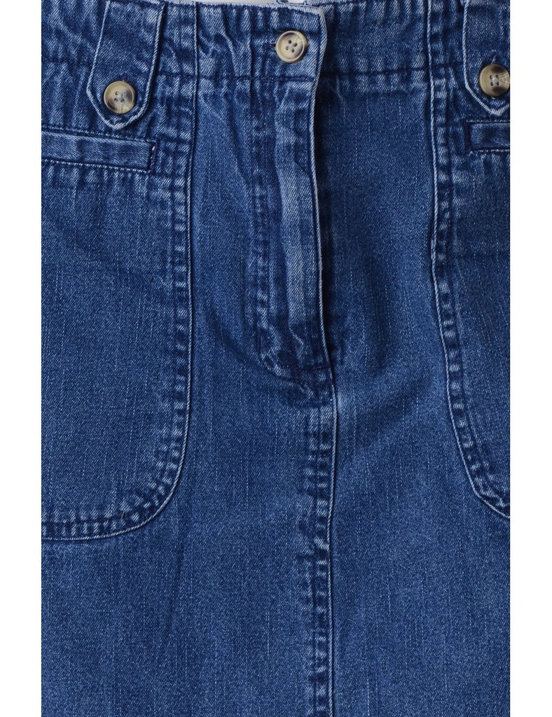 Beyond Retro Label Label Short Denim Skirt
