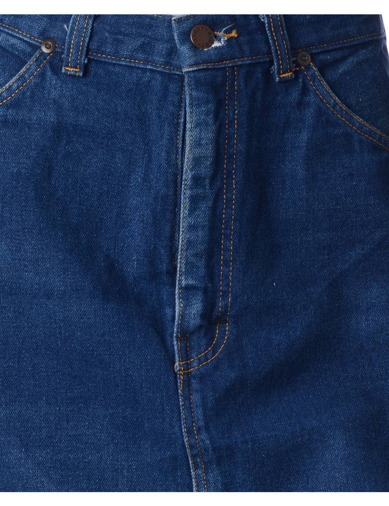 Beyond Retro Label Label Short Denim Skirt