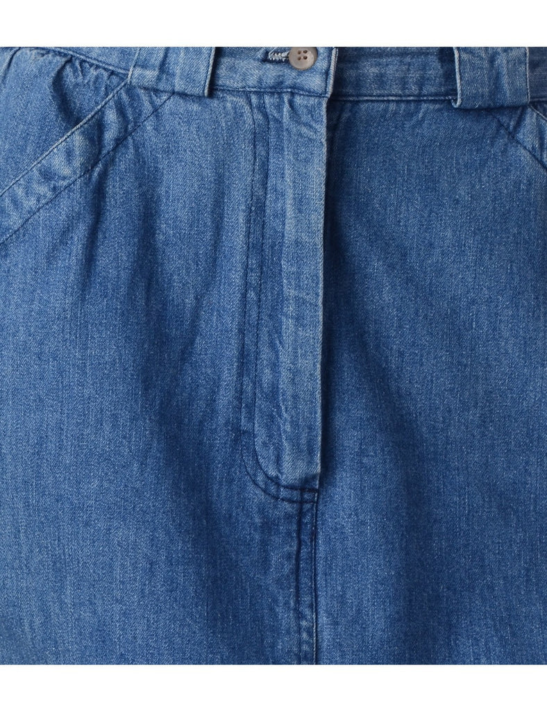 Beyond Retro Label Label Short Denim Skirt