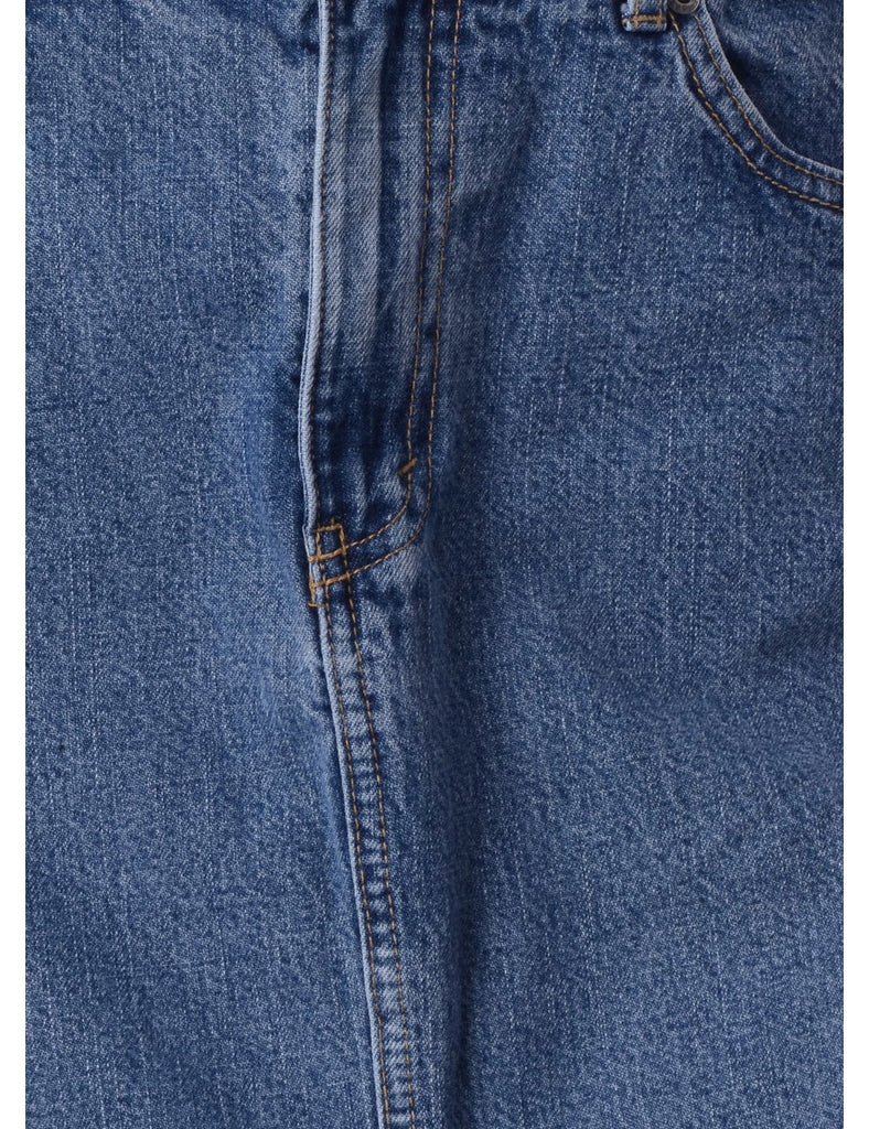 Beyond Retro Label Label Short Denim Skirt