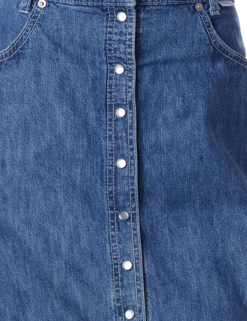 Beyond Retro Label Label Short Denim Skirt