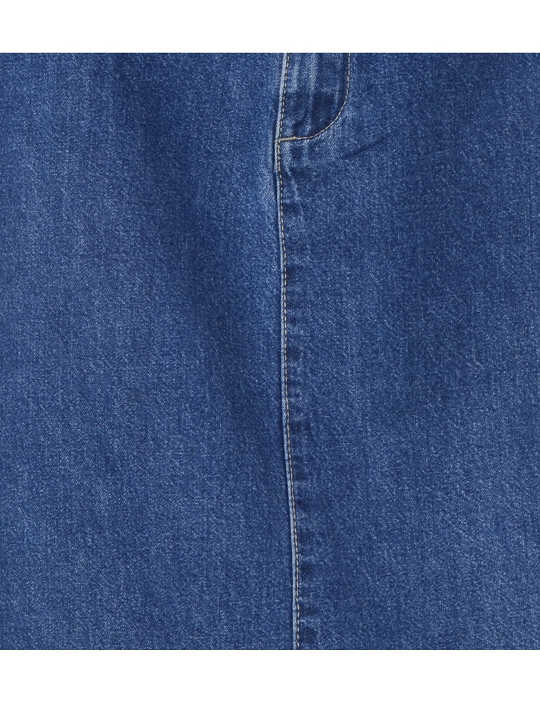 Beyond Retro Label Label Short Denim Skirt