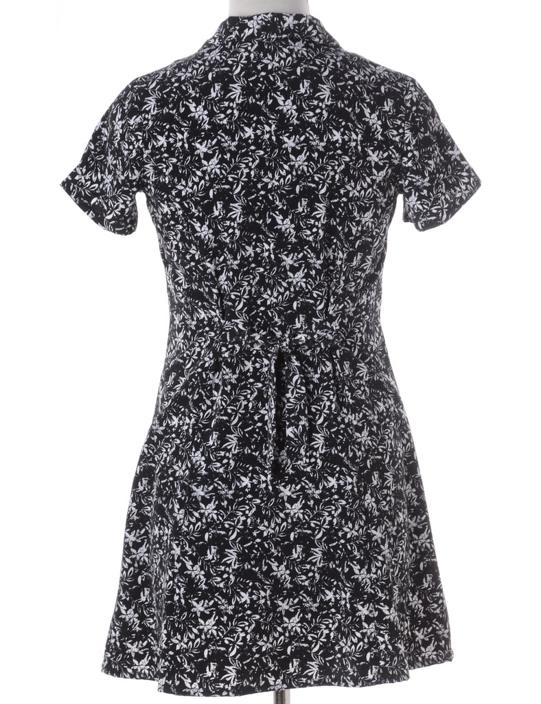 Beyond Retro Label Label Short Foliage Dress