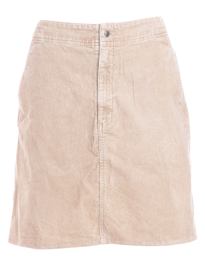 Beyond Retro Label Label Shortened Corduroy Skirt