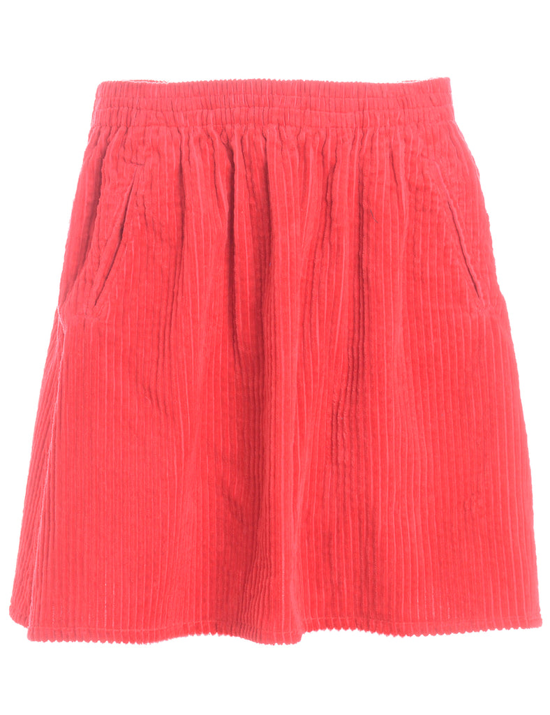 Beyond Retro Label Label Shortened Corduroy Skirt