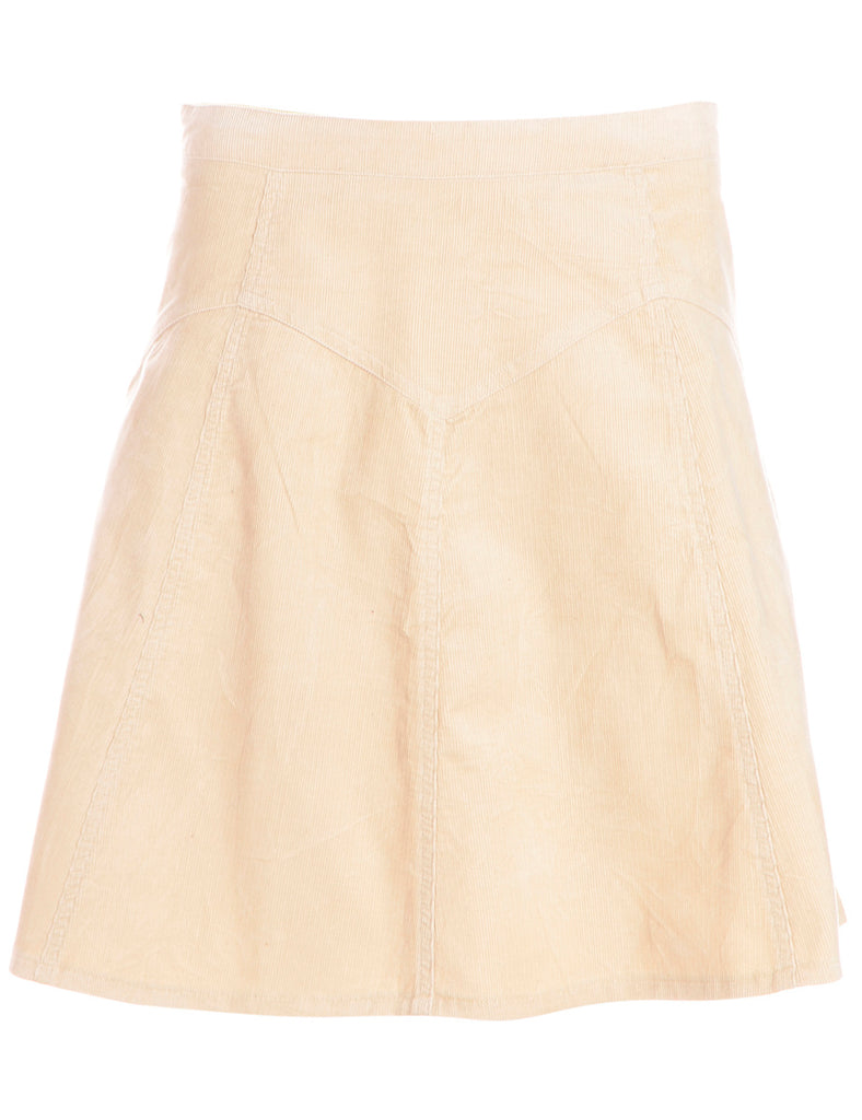 Beyond Retro Label Label Shortened Corduroy Skirt