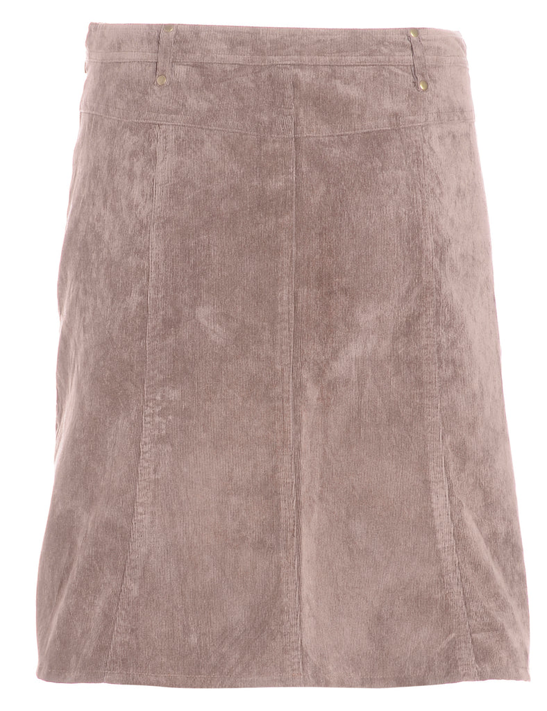 Beyond Retro Label Label Shortened Corduroy Skirt