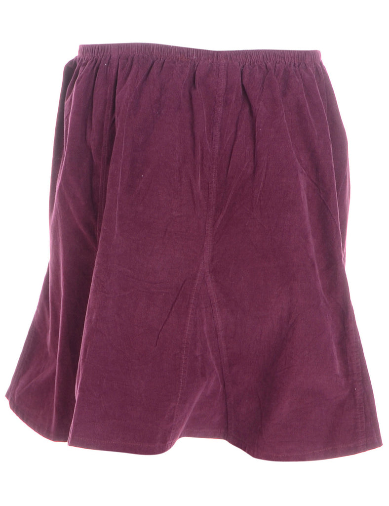 Beyond Retro Label Label Shortened Corduroy Skirt