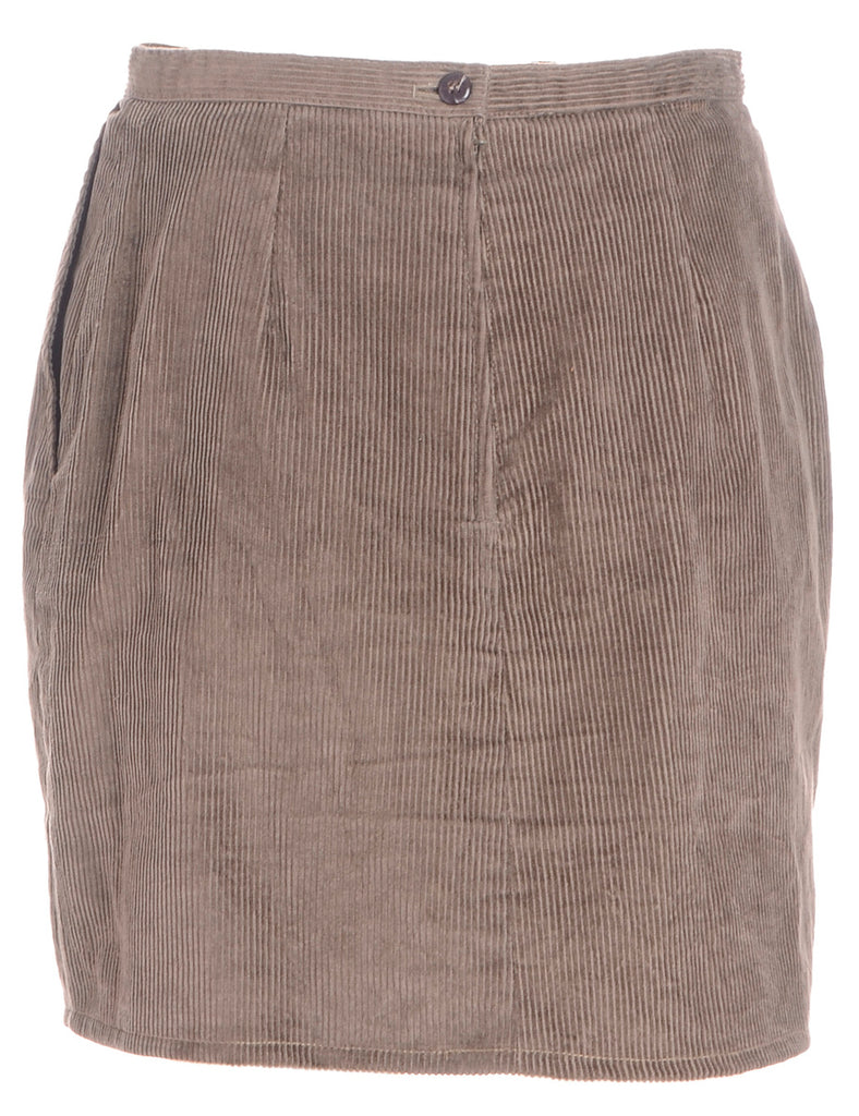 Beyond Retro Label Label Shortened Corduroy Skirt