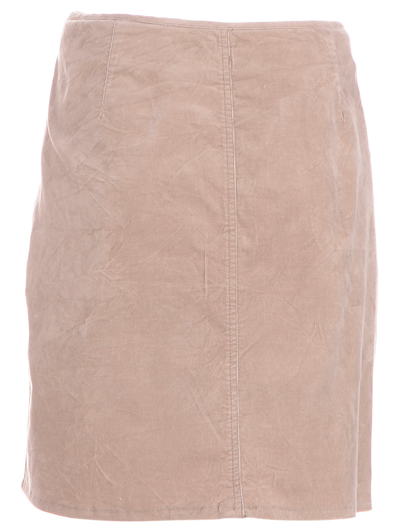 Beyond Retro Label Label Shortened Corduroy Skirt