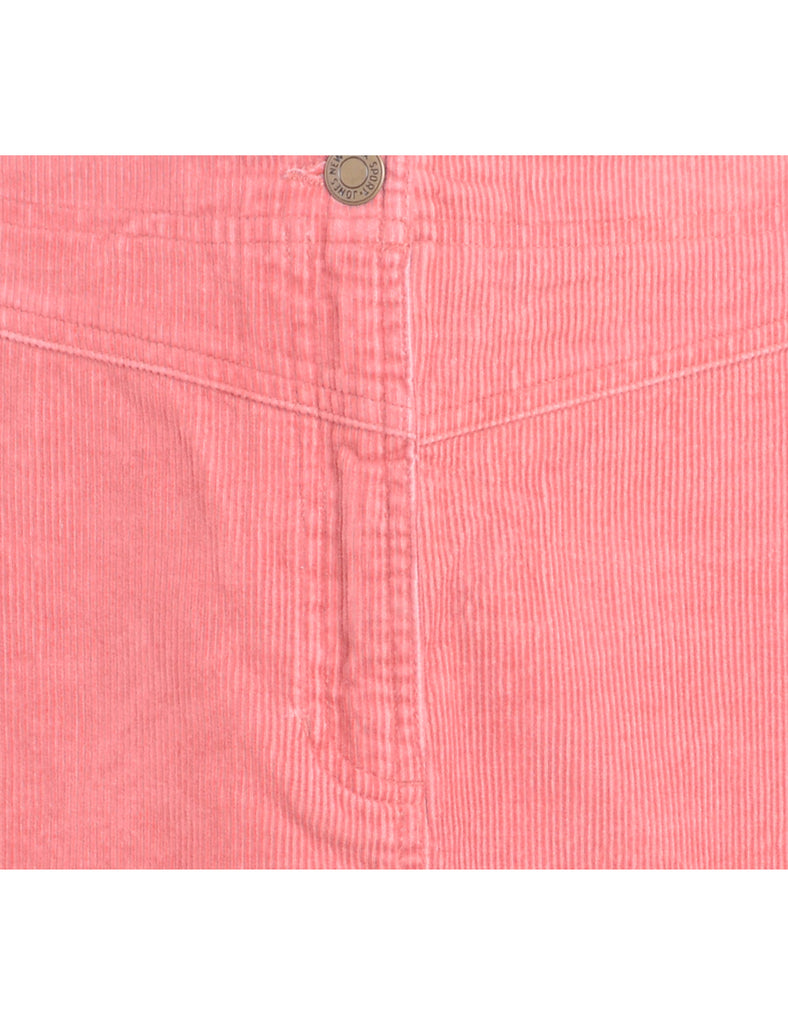 Beyond Retro Label Label Shortened Corduroy Skirt