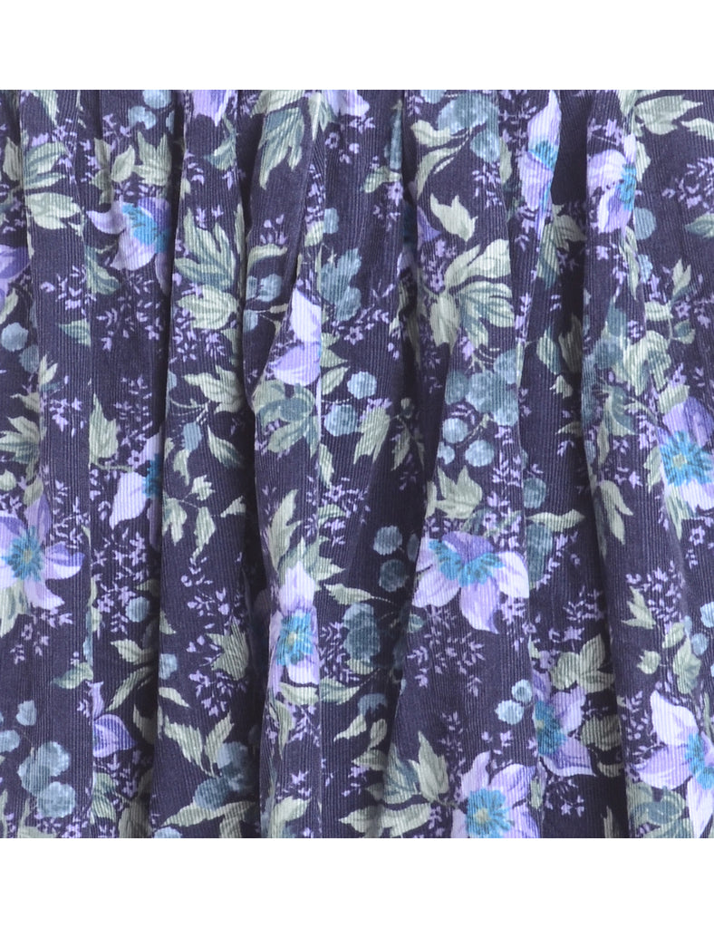 Beyond Retro Label Label Shortened Corduroy Skirt