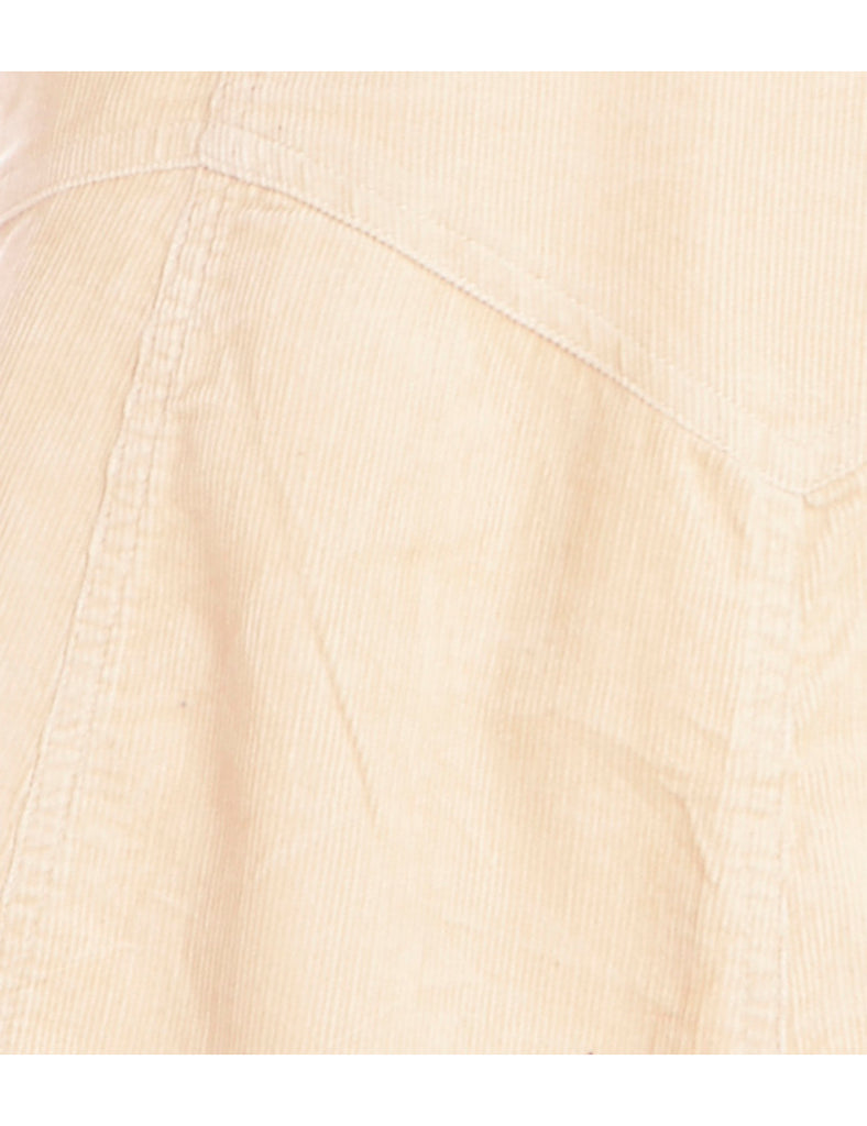 Beyond Retro Label Label Shortened Corduroy Skirt