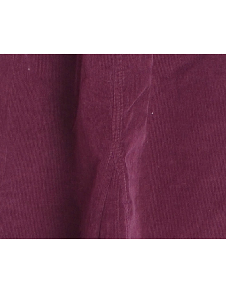 Beyond Retro Label Label Shortened Corduroy Skirt