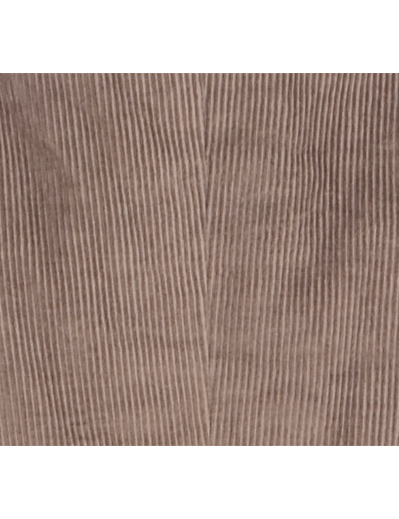 Beyond Retro Label Label Shortened Corduroy Skirt