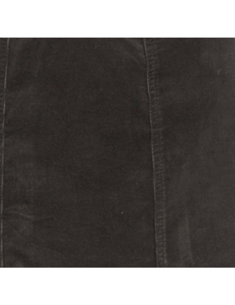 Beyond Retro Label Label Shortened Corduroy Skirt