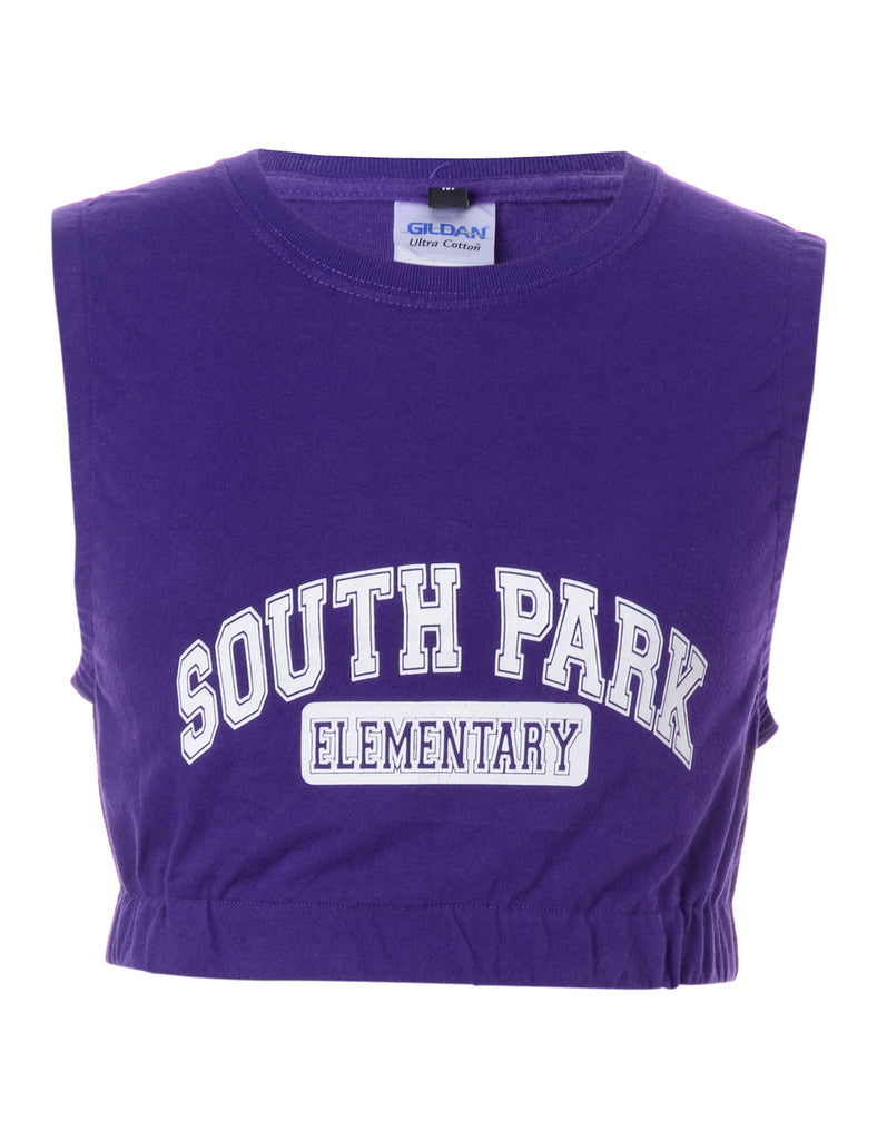 Beyond Retro Label Label Sonia Sports Crop Top