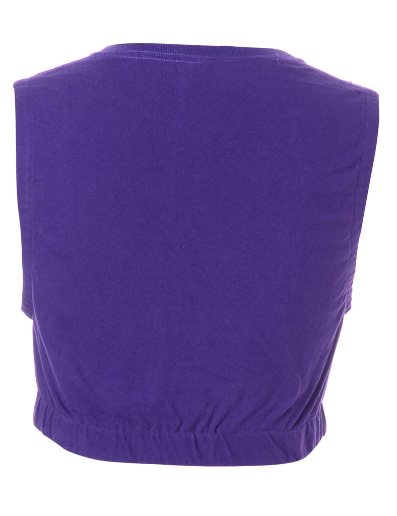 Beyond Retro Label Label Sonia Sports Crop Top