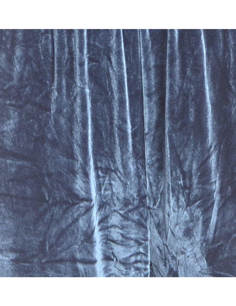 Beyond Retro Label Label Split Side Velvet Trousers