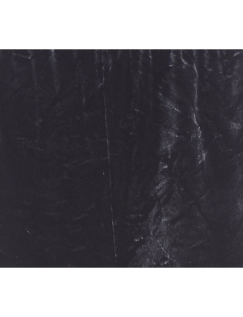 Beyond Retro Label Label Split Side Velvet Trousers