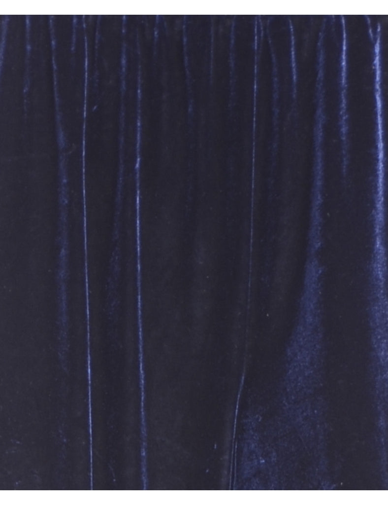 Beyond Retro Label Label Split Side Velvet Trousers