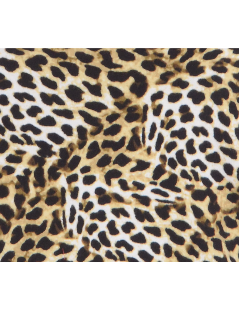 Beyond Retro Label Label Square Neck Jersey Top