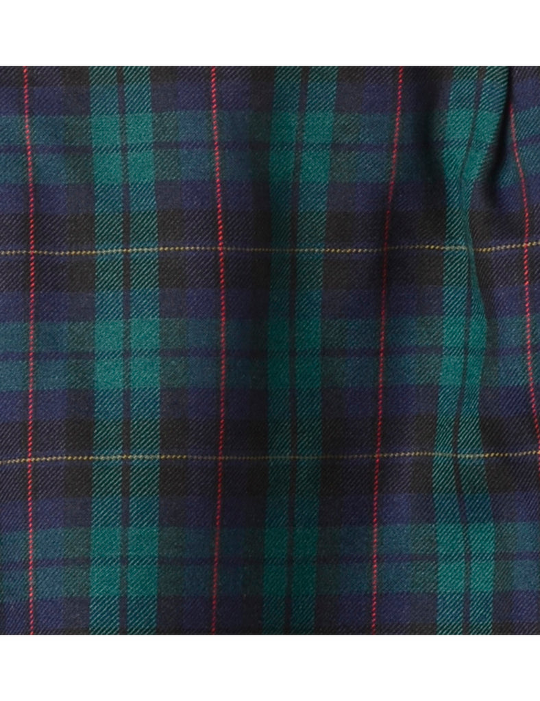 Beyond Retro Label Label Super Short Tartan Skirt