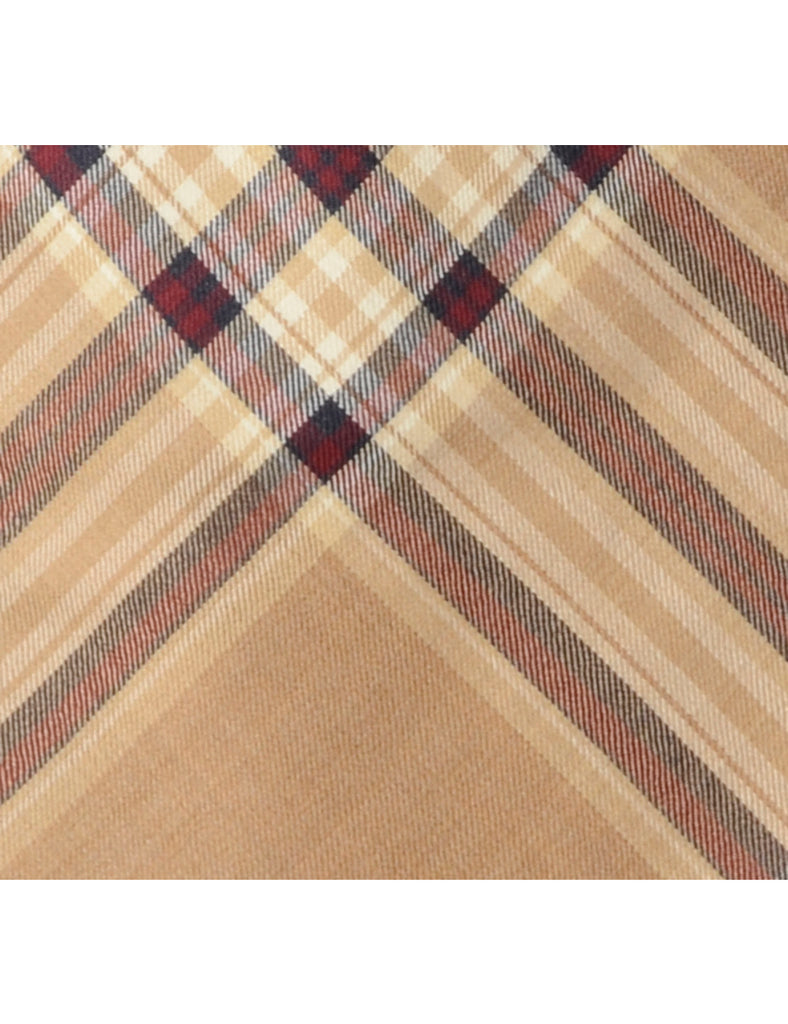 Beyond Retro Label Label Super Short Tartan Skirt