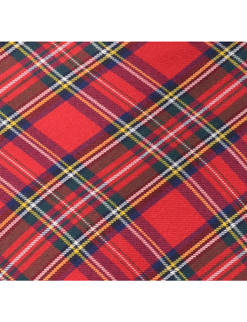Beyond Retro Label Label Super Short Tartan Skirt