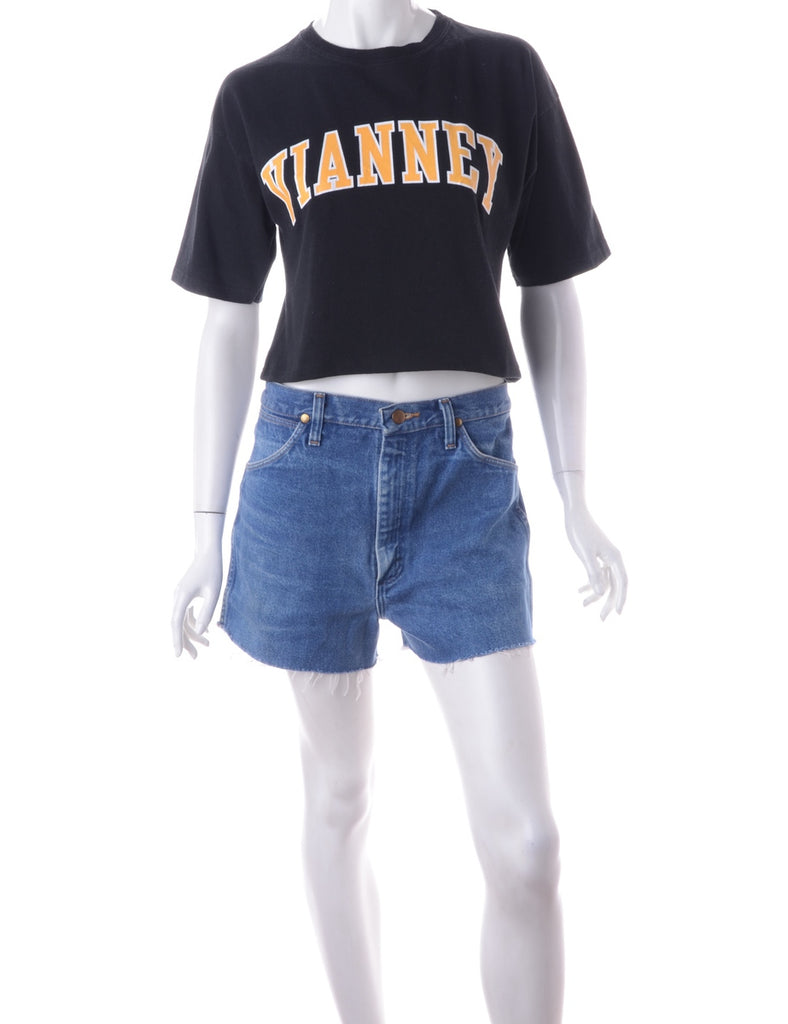 Beyond Retro Label Label Suzie Cropped Sports T-shirt