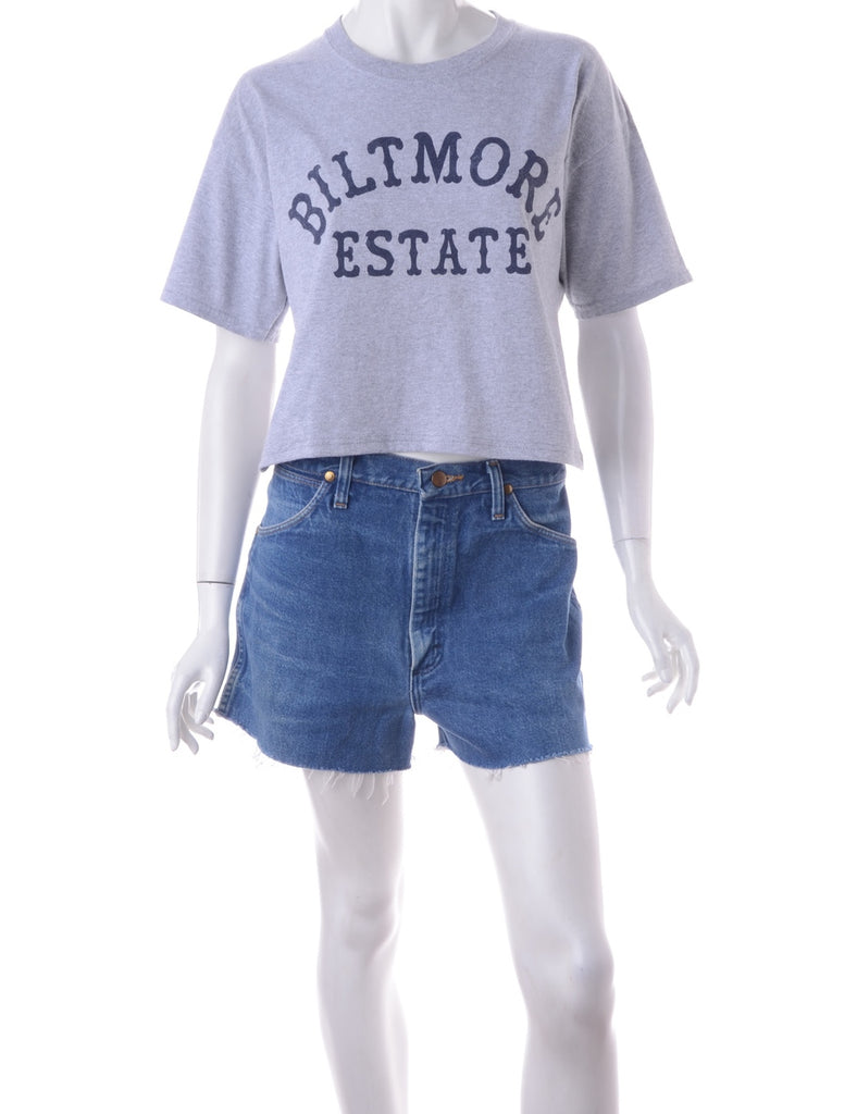 Beyond Retro Label Label Suzie Cropped Sports T-shirt