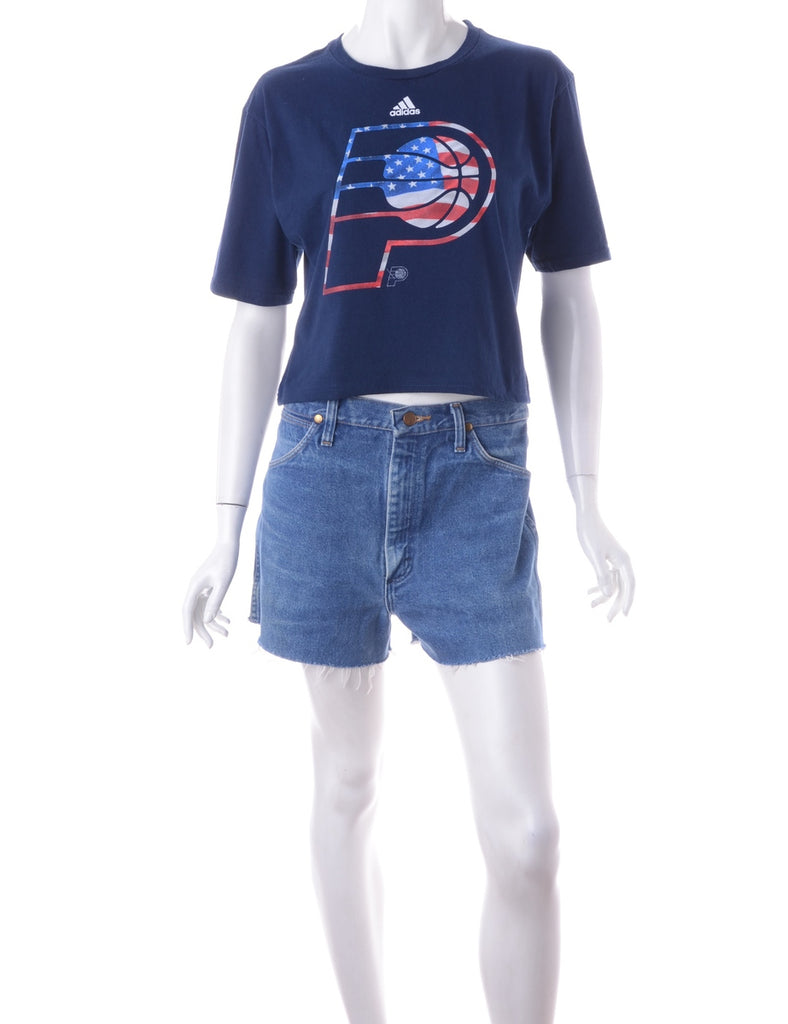 Beyond Retro Label Label Suzie Cropped Sports T-shirt