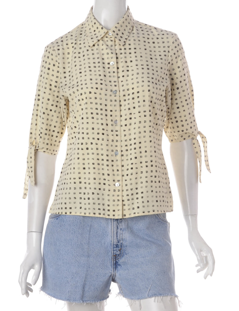 Beyond Retro Label Label Tina Tie Sleeve Blouse