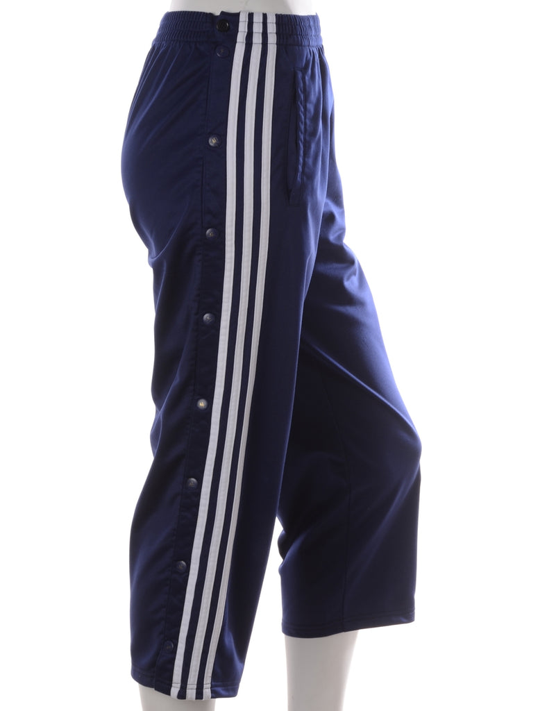 Beyond Retro Label Label Upcycled Adidas Mel Cropped Track Pants