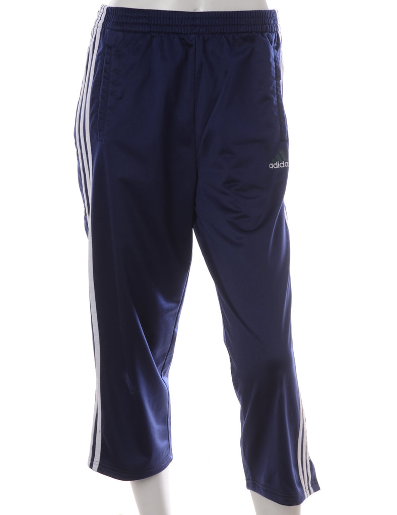 Beyond Retro Label Label Upcycled Adidas Mel Cropped Track Pants