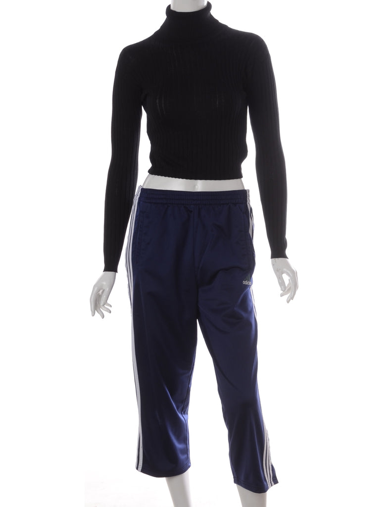 Beyond Retro Label Label Upcycled Adidas Mel Cropped Track Pants