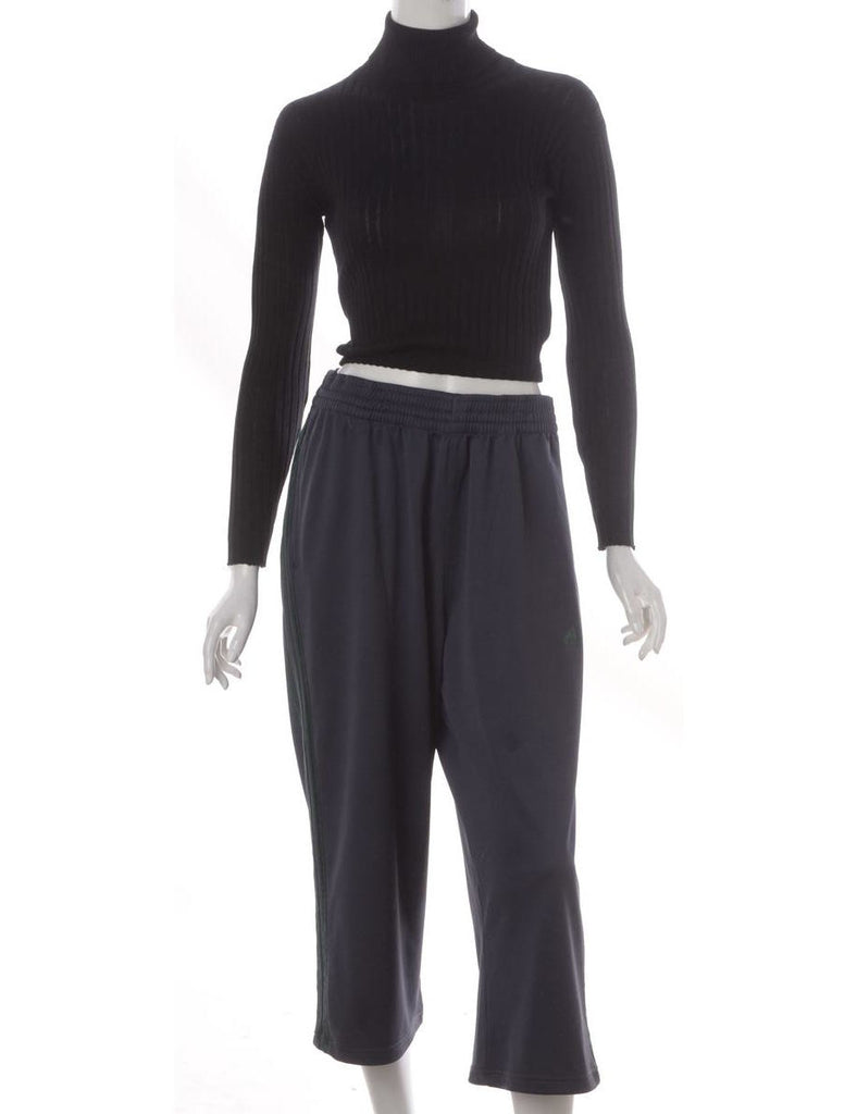Beyond Retro Label Label Upcycled Adidas Mel Cropped Track Pants