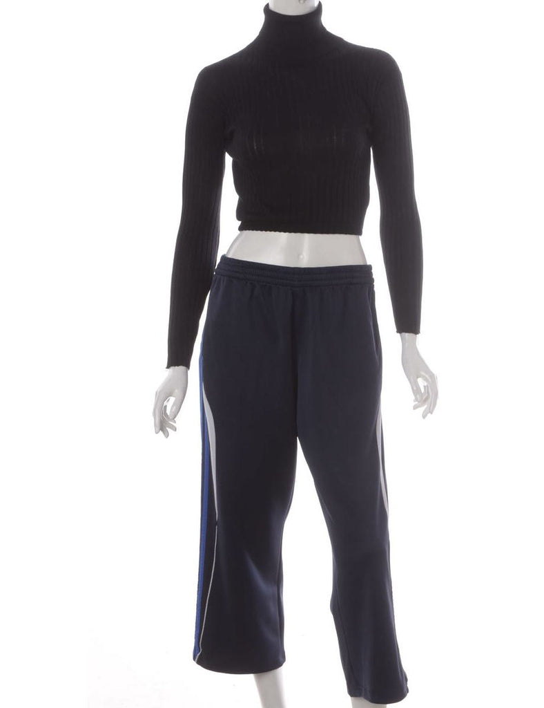 Beyond Retro Label Label Upcycled Adidas Mel Cropped Track Pants