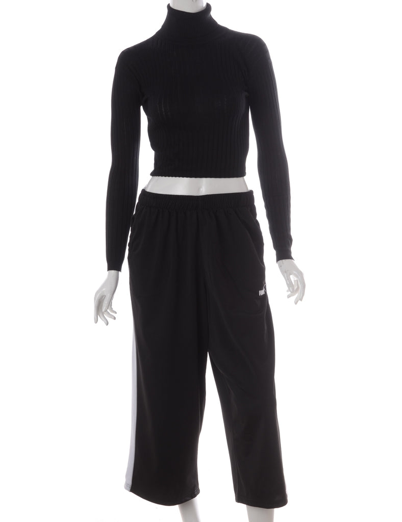 Beyond Retro Label Label Upcycled Puma Mel Cropped Track Pants
