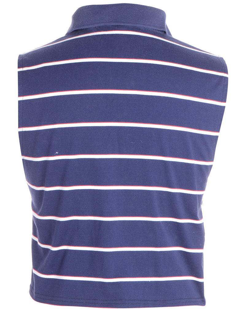 Beyond Retro Label Label Upcycled Ralph Lauren Eva Polo Vest