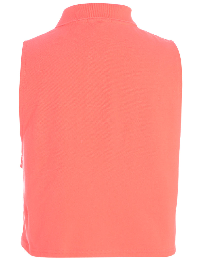 Beyond Retro Label Label Upcycled Ralph Lauren Eva Polo Vest