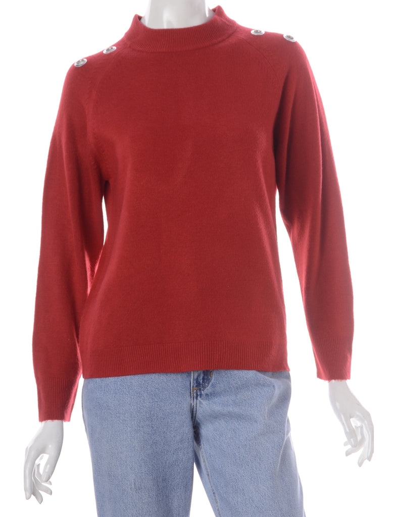 Beyond Retro Label Label Vivienne Turtleneck With Eyelets