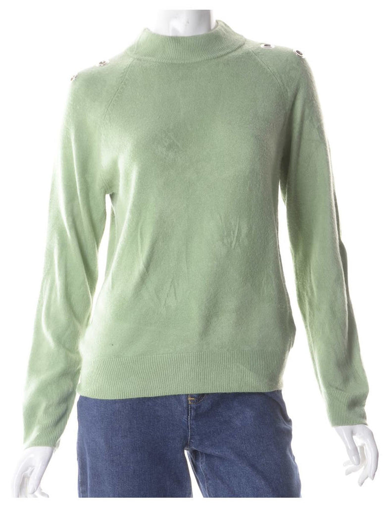Beyond Retro Label Label Vivienne Turtleneck With Eyelets